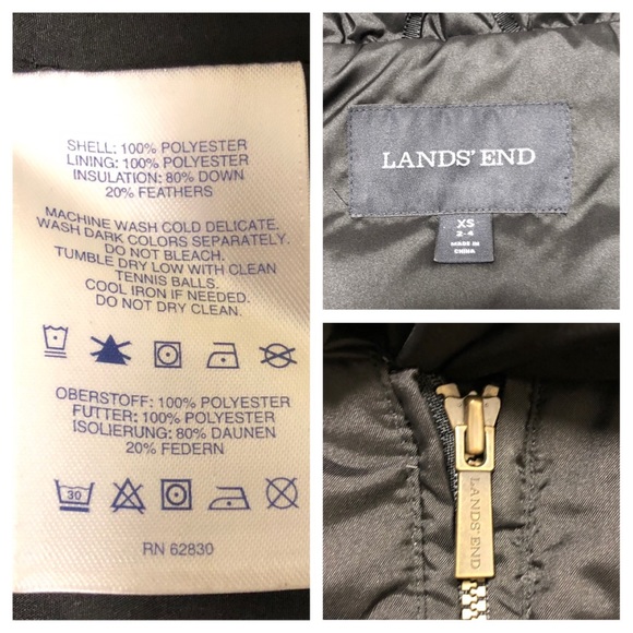 🍁 Lands’ End Down Puffer Vest 🍁 - Picture 8 of 8